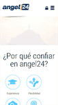 Mobile Screenshot of angel24.es