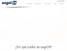 Tablet Screenshot of angel24.es